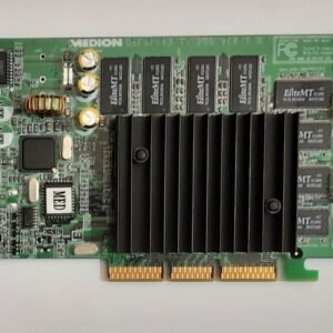 MSI MS-8838 AGP Grafikkarte (GeForce3 Ti200, 64MB, TV out, Medion, retro, 2001)