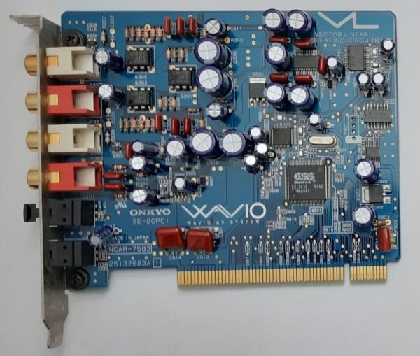 Onkyo WAVIO SE-80 PCI Soundkarte (ESS Maestro-3i , ES1983S, retro, 2002)