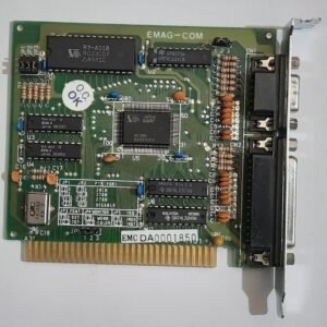 EMAG-COM 8-bit ISA Grafikkarte (HGC, monochrom, CGA?, SARC RC2001, 1989)