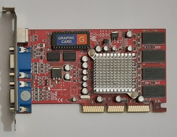 PowerMagic Radeon VE AGP Grafikkarte (Dual VGA, ATI RV100, 64MB DDR, 2002).