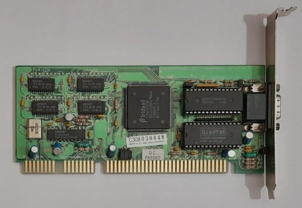 Trident 9016X2/4 LT2 REV. B ISA Grafikkarte (TVGA9000B, 512KB, 1992)
