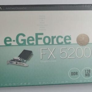 EVGA e-GeForce FX5200 AGP Grafikkarte (128MB, retro, NOS)