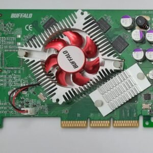 Buffalo GX-66GT/A128 AGP Grafikkarte (nvidia GeForce 6600GT, 128MB, retro, 2005)