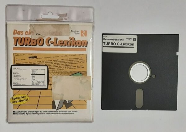 Das elektronische TURBO C-Lexikon (5,25" Diskette, Rossipaul Verlag)