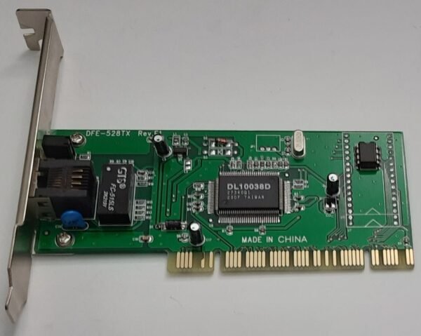 D-Link DFE-528TX PCI Netzwerkkarte (RJ45, Ethernet, DL10038D, retro, 2002) - Image 2