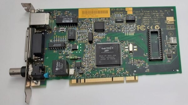 3COM Fast EtherLink XL PCI 3C905B-Combo Netzwerkkarte (BNC, RJ45, retro, 2000) - Image 2