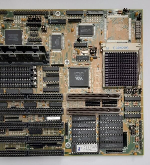 FIC 486-GIO-VT VLB ISA 80486 retro Mainboard + Intel 80486DX2 66MHz + 16MB RAM - Image 3