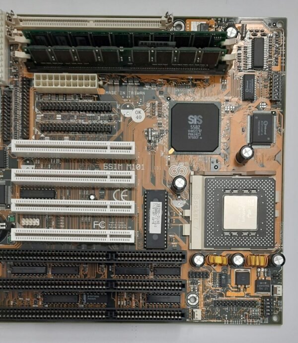 Chaintech 5SIM Sockel 7 ISA retro Mainboard + Pentium MMX 233MHz + 64MB RAM - Image 3