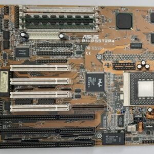 ASUS P/I-P55T2P4 Sockel 7 ISA retro Mainboard + Pentium MMX 200MHz + 32MB RAM