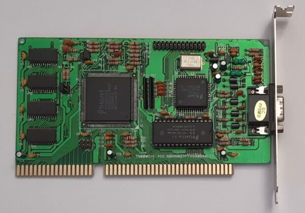 Trident 2YPTVGA06X4LT2 ISA Grafikkarte (TVGA9000C, 512KB, retro, 1992)