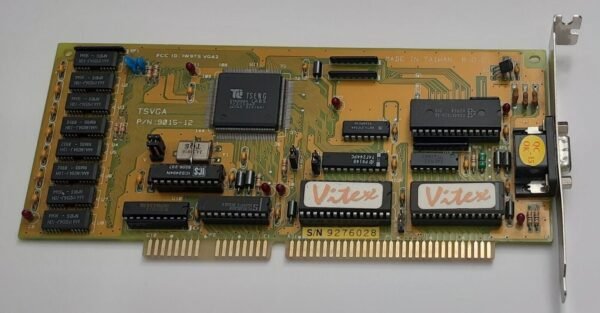 Gainward Cardex TSVGA 9015-12 ISA Grafikkarte (Tseng ET4000AX, 1MB, retro, 1992) - Image 2