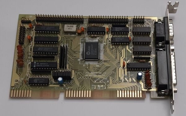 UMC TK-82C862-2J-D11 ISA Multi-I/O IDE Floppy Controller (retro, 1993) - Image 2