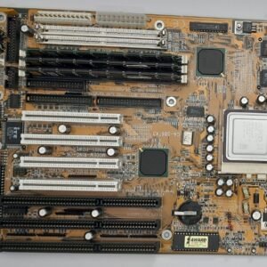 Gigabyte GA-586TX3 i430TX Sockel 7 ISA Mainboard + AMD K6 266MHz + 96MB SD-RAM