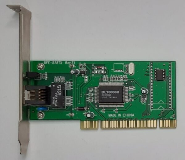 D-Link DFE-528TX PCI Netzwerkkarte (RJ45, Ethernet, DL10038D, retro, 2002)