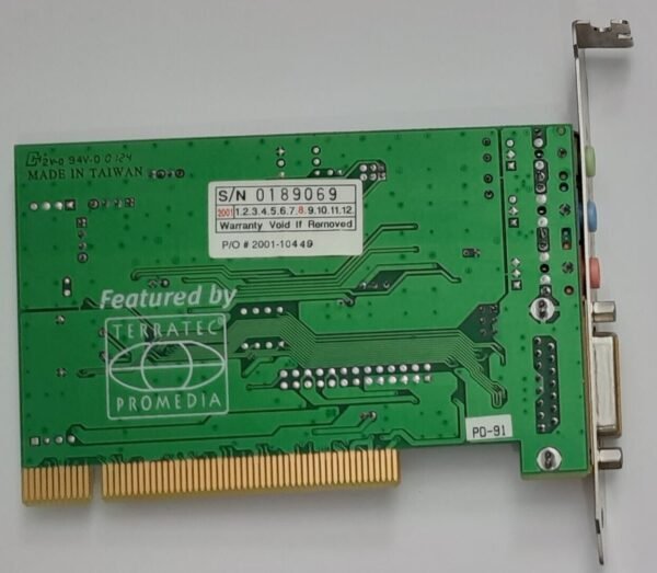 Terratec 128i PCI Soundkarte (ESS ES1938S, SOLO1-SL, retro, 2001) - Image 4