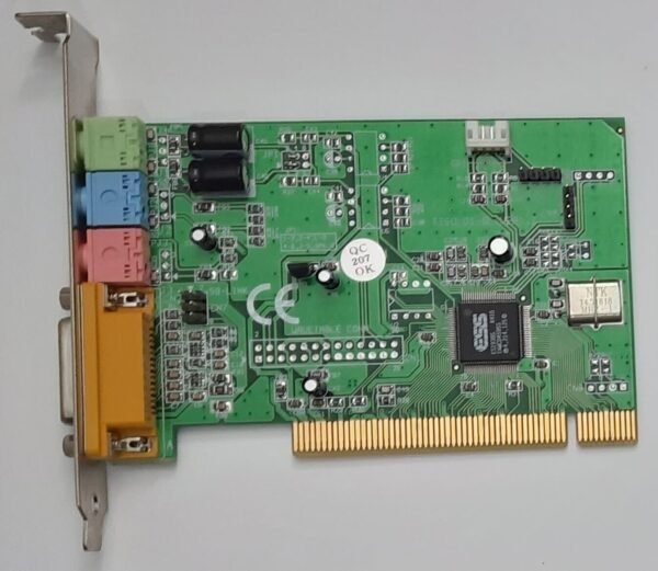 Terratec 128i PCI Soundkarte (ESS ES1938S, SOLO1-SL, retro, 2001)