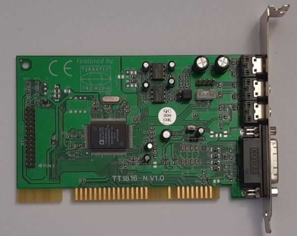 Terratec Promedia TT1816-S ISA Soundkarte (AD18max10JS, retro, 1998)