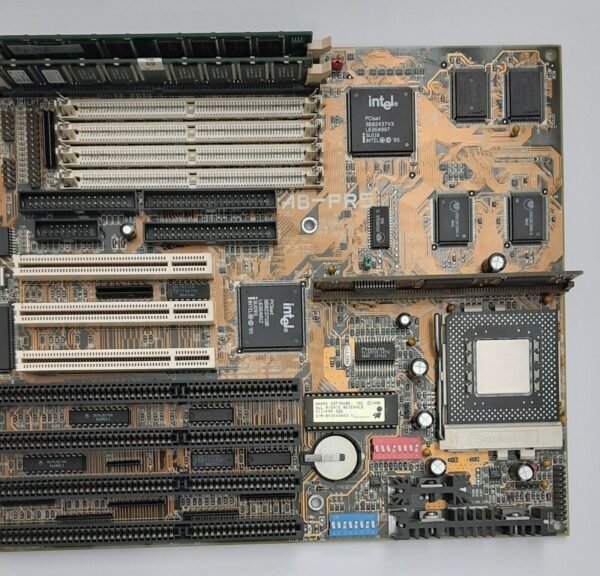 ABIT AB-PR5 Sockel 7 ISA retro Mainboard + Intel Pentium MMX 233MHz + 64MB RAM - Image 3