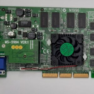 MSI MS-8831 AGP Grafikkarte (nvidia GeForce2 PRO, 64MB, retro, 2001)