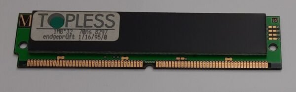 Topless LS M01367CD 4MB FastPage PS/2 RAM (retro, Arbeitsspeicher, 72-pin)