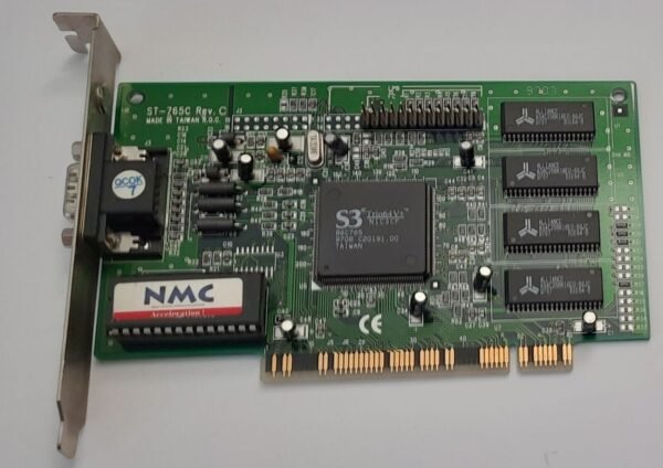 NMC ST-765C PCI Grafikkarte (S3 Trio64V+, 86C765, 2MB, retro, 1997) - Image 2