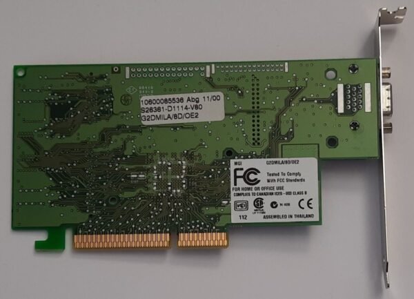 Matrox Millennium G200 LE AGP Grafikkarte (G2DMILA/8D/OE2, 8MB, retro, 2000) - Image 4