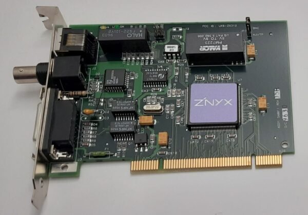 ZNYX EtherAction ZX312 PCI Netzwerkkarte (RJ45, BNC, Koax, retro, 1996) - Image 2