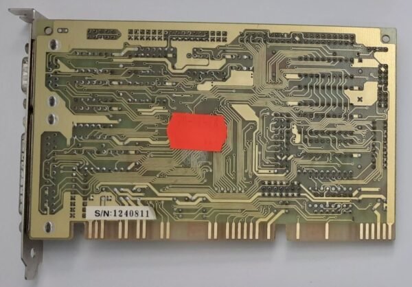 UMC TK-82C862-2J-D11 ISA Multi-I/O IDE Floppy Controller (retro, 1993) - Image 4