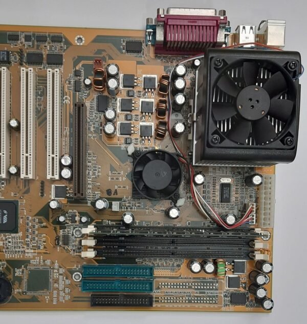 ABIT KT7A Sockel A AGP retro Mainboard + AMD Athlon 1200MHz + 256MB SD-RAM - Image 3
