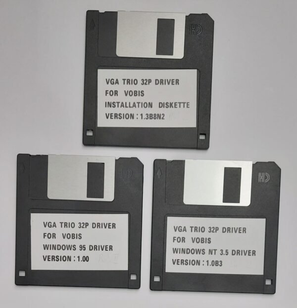 Vobis VGA Trio 32P Treiber Disketten (S3 Trio32, retro)