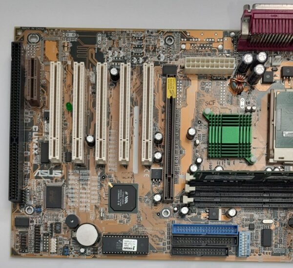 ASUS CUV4X Sockel 370 AGP retro Mainboard + Pentium III 933MHz + 512MB SD-RAM - Image 2