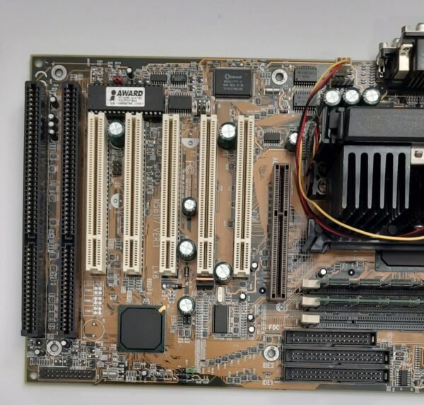 MSI MS-6117 Slot 1 440LX AGP ISA retro Mainboard + Pentium II 233MHz + 64MB RAM - Image 2