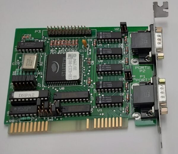STB 1X0-0213-001 8-bit ISA Multi-I/O Controller (COM, LPT, retro, 1994) - Image 2