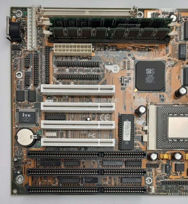Chaintech 5SIM Sockel 7 ISA retro Mainboard + Pentium MMX 233MHz + 64MB RAM - Image 2