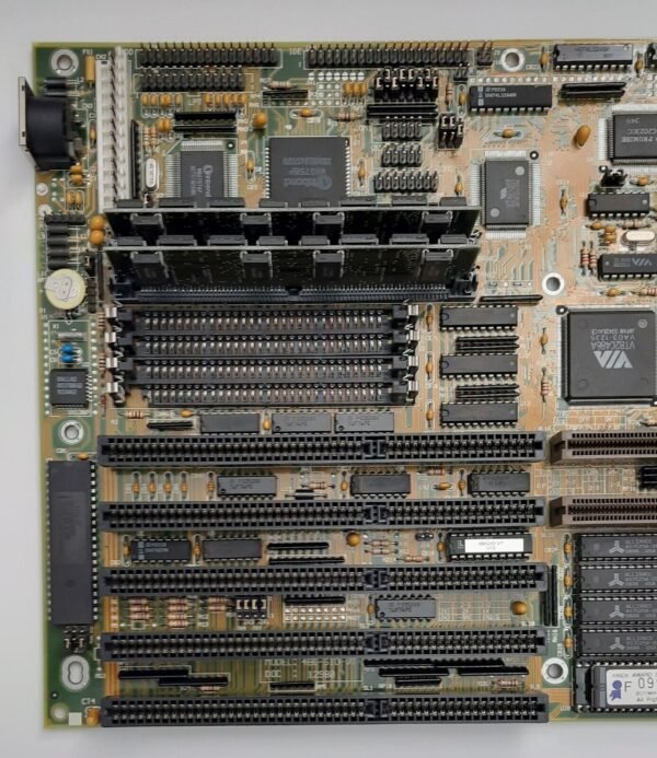 FIC 486-GIO-VT VLB ISA 80486 retro Mainboard + Intel 80486DX2 66MHz + 16MB RAM - Image 2