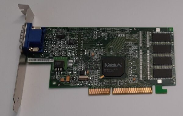Matrox Millennium G200 LE AGP Grafikkarte (G2DMILA/8D/OE2, 8MB, retro, 2000) - Image 2