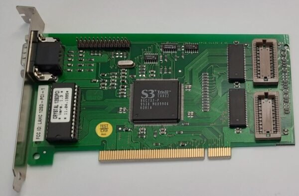 miro Crystal 12SD PCI Grafikkarte (S3 Trio32, 86C732-P, 1MB, retro, 1995) - Image 2