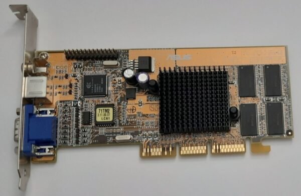 ASUS V7100(T) AGP Grafikkarte (32MB, nvidia GeForce2 MX, retro, 2000) - Image 2