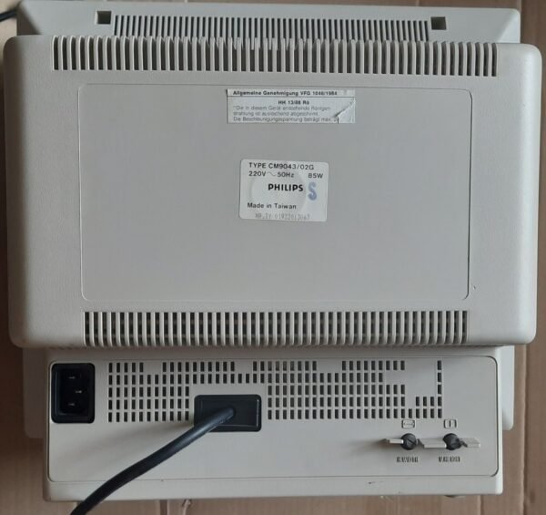 Philips CM9043 EGA Monitor (12" CRT, TTL, retro) - Image 5