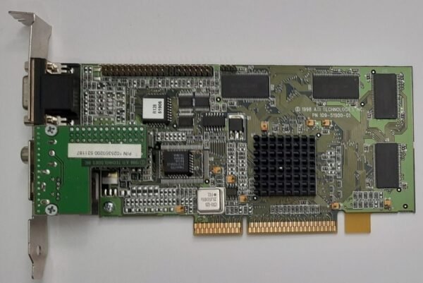 ATI Rage Fury AGP Grafikkarte (Rage 128, 32MB, retro, 1999)