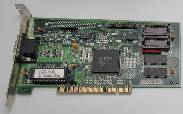 SPEA Mirage P64 Rev. 11A01 PCI Grafikkarte (S3 Trio64, 86C764, 1MB, retro, 1995) - Image 2