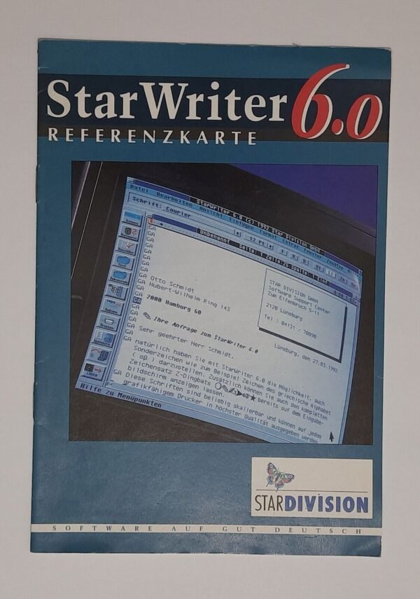 Star Division StarWriter 6.0 Handbücher