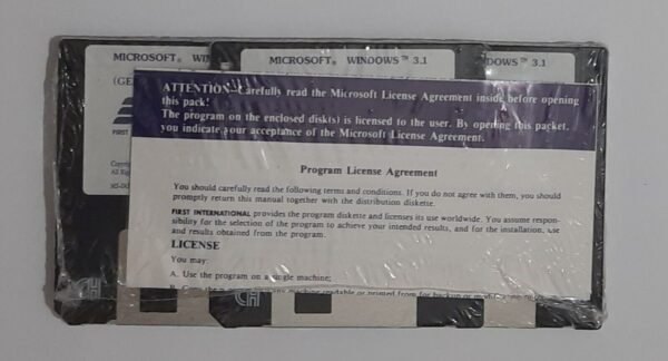 Microsoft Windows 3.1 (3.5" Disketten, FIC OEM, OVP) - Image 3