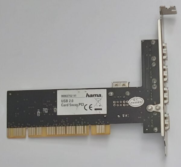 HAMA USB 2.0 Card 5way PCI Controller (VIA, retro, 2006) - Image 4