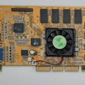 Powercolor CMX2A AGP Grafikkarte (nvidia GeForce2 MX400, 64MB, retro, 2001)