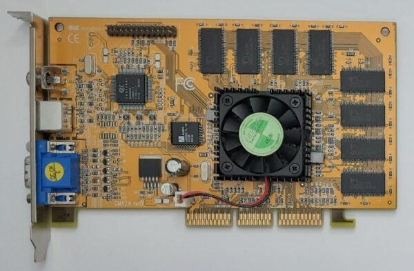 Powercolor CMX2A AGP Grafikkarte (nvidia GeForce2 MX400, 64MB, retro, 2001)