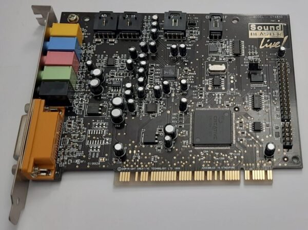 Creative Sound Blaster Live! PCI Soundkarte (CT4830, EMU10K1, retro, 1999) - Image 2