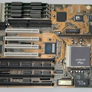 SOYO SY-5TF2 Sockel 7 ISA retro Mainboard + Intel Pentium 133MHz + 32MB RAM