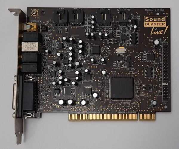 Creative Sound Blaster Live! PCI Soundkarte (CT4760, EMU10K1, retro, 1999)