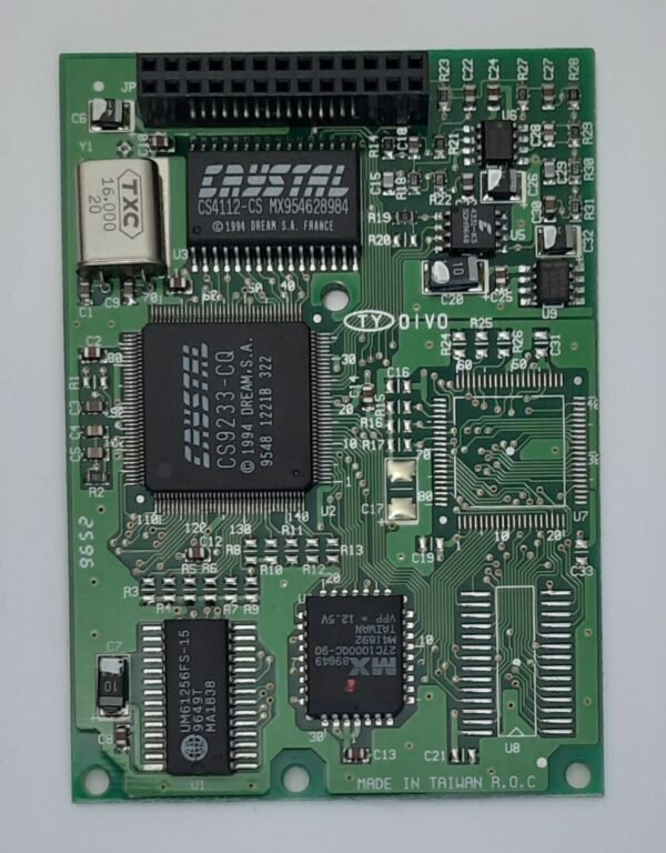 IBM / GVC Crystal PnP Audio System ISA Soundkarte + S-W1/C Wavetable (1997) - Image 3